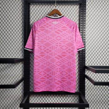 Camisa Santos 22/23 Versão Torcedor Ed. Especial Outubro Rosa + Personalização Grátis