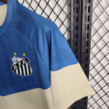 Camisa Santos 23/24 Treino - Branca/azul