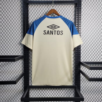 Camisa Santos 23/24 Treino - Branca/azul