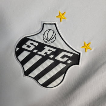 Camisa Santos 23/24 Treino - Branca/cinza