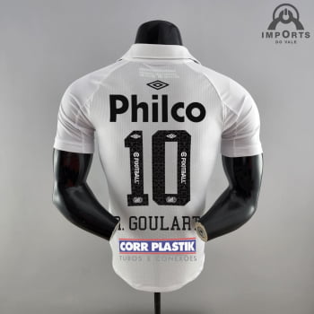 Camisa Santos I 22/23 Versão Jogador + Patrocínios + Personalização Grátis