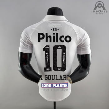 Camisa Santos l 22/23 Versão Jogador + Patrocínios + Personalização Grátis
