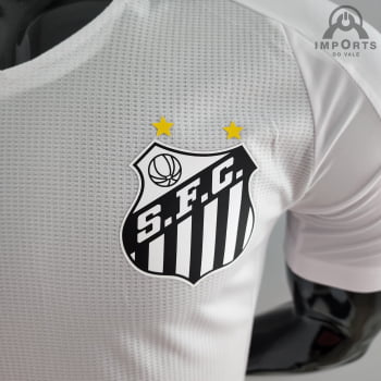 Camisa Santos l 22/23 Versão Jogador + Patrocínios + Personalização Grátis
