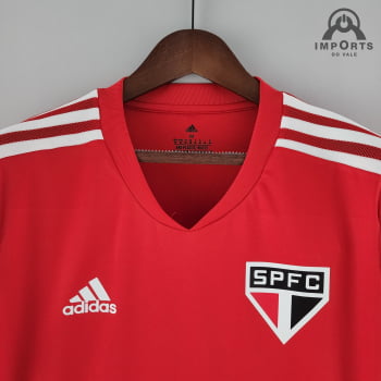 Camisa São Paulo 22/23 Treino - Vermelho