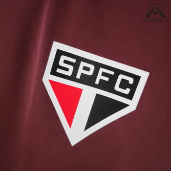 Camisa São Paulo 22/23 Treino - Vinho 