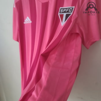Camisa São Paulo 22/23 Versão Torcedor Ed. Especial Rosa + Personalização Grátis