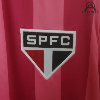 Camisa São Paulo 22/23 Versão Torcedor Ed. Especial Rosa + Personalização Grátis