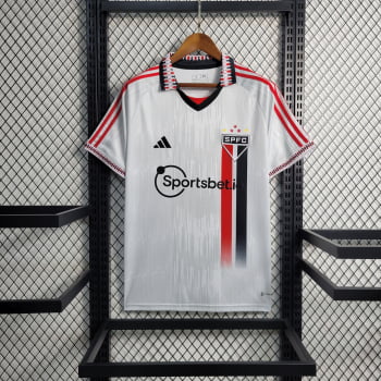 Camisa São Paulo 23/24 Versão Torcedor Ed. Especial Branca + Personalização Grátis