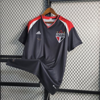 Camisa São Paulo 23/24 Versão Torcedor Ed. Especial Preta + Personalização Grátis