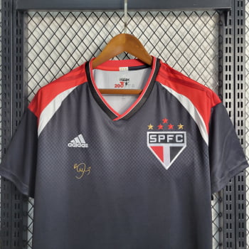 Camisa São Paulo 23/24 Versão Torcedor Ed. Especial Preta + Personalização Grátis