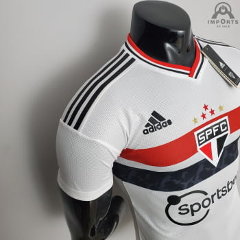 Camisa São Paulo I 22/23 Versão Jogador + Personalização Grátis