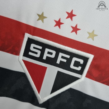Camisa São Paulo I 22/23 Versão Feminina + Personalização Grátis