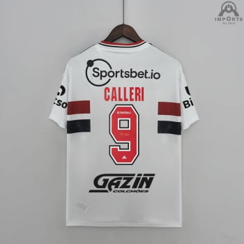Camisa São Paulo I 22/23 Versão Torcedor + Patrocínios + Personalização Grátis