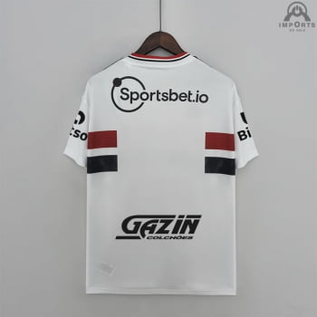 Camisa São Paulo I 22/23 Versão Torcedor + Patrocínios + Personalização Grátis
