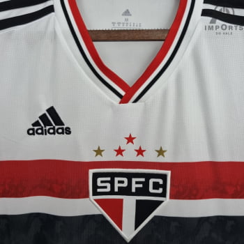 Camisa São Paulo I 22/23 + Versão Torcedor + Personalização Grátiss