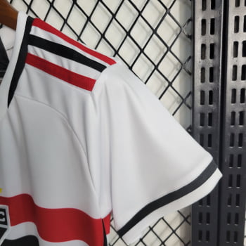 Camisa São Paulo I 23/24 Versão Feminina + Personalização Grátis 