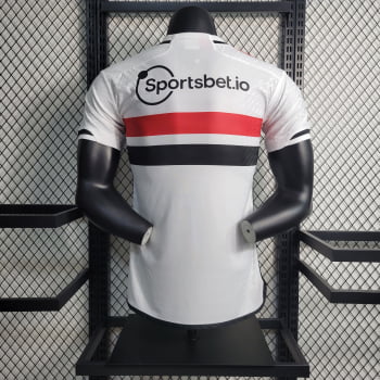 Camisa São Paulo I 23/24 Versão Jogador + Personalização Grátis 