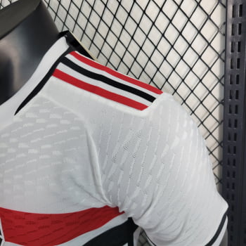 Camisa São Paulo I 23/24 Versão Jogador + Personalização Grátis 