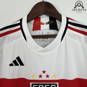Camisa São Paulo I 23/24 Versão Torcedor + Personalização Grátis 