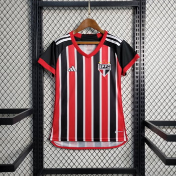 Camisa São Paulo II 23/24 Versão Feminina + Personalização Grátis 