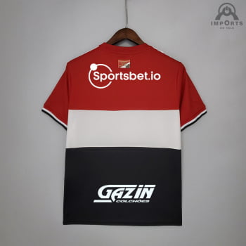 Camisa São Paulo III 21/22 Versão Torcedor + Patrocínios + Personalização Grátis