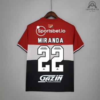 Camisa São Paulo III 21/22 Versão Torcedor + Patrocínios + Personalização Grátis