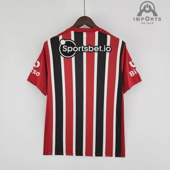 Camisa São Paulo ll 22/23 Versão Torcedor + Patrocínios + Personalização Grátis