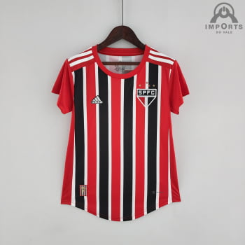 Camisa São Paulo ll 22/23 Versão Feminina + Personalização Grátis