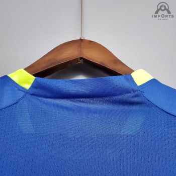 Camisa Seleção Brasileira 20/21 Treino - Azul