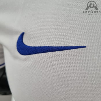 Camisa da Seleção Brasileira 2022 Gola Polo Branca