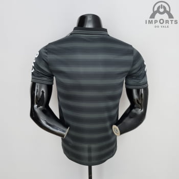 Camisa da Seleção Brasileira 2022 Gola Polo Preta