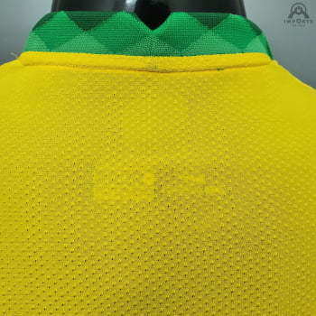 Camisa Seleção Brasileira I 20/21 Versão Jogador + Personalização Grátis