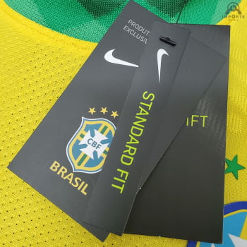 Camisa Seleção Brasileira I 20/21 Versão Jogador + Personalização Grátis