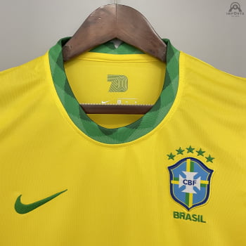 Camisa Seleção Brasileira I 2020 Versão Torcedor Feminina + Personalização Grátis