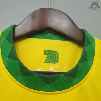 Camisa Seleção Brasileira I 2021 Versão Torcedor + Personalização Grátis