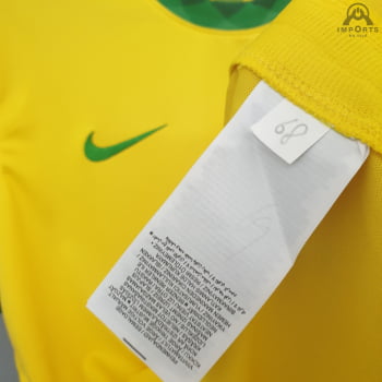 Camisa Seleção Brasileira I 2021 Versão Torcedor + Personalização Grátis