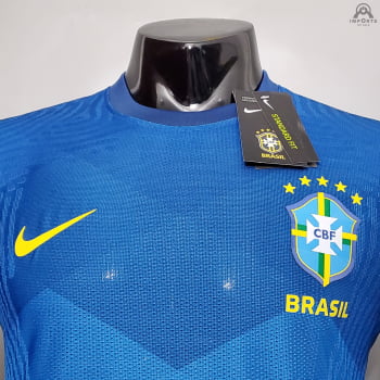 Camisa Seleção Brasileira II 20/21 Versão Jogador + Personalização Grátis