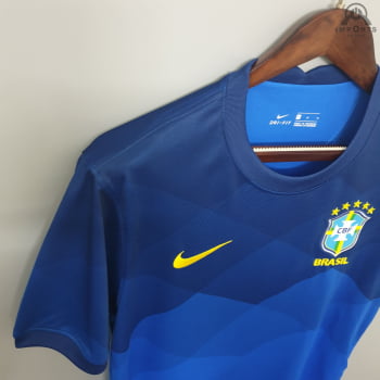 Camisa Seleção Brasileira II 20/21 Versão Torcedor + Personalização Grátis