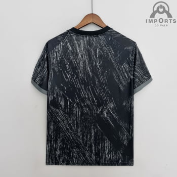 Camisa da Seleção Argentina 2022 Comemorativa Black Versão Torcedor + Personalização Grátis