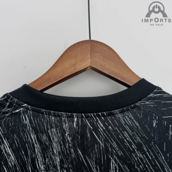 Camisa da Seleção Argentina 2022 Comemorativa Black Versão Torcedor + Personalização Grátis