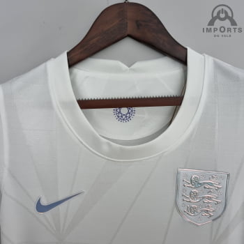 Camisa da Seleção Inglesa I 22/23 Versão Feminina + Personalização Grátis
