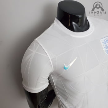 Camisa da Seleção Inglesa I 22/23 Versão Jogador + Personalização Grátis