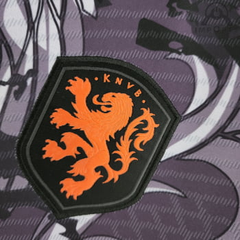 Camisa da Seleção Holandesa 2022 Versão Torcedor Ed. Especial - Preta Camisa da Seleção Holandesa 2022 Versão Torcedor Ed. Especial - Preta