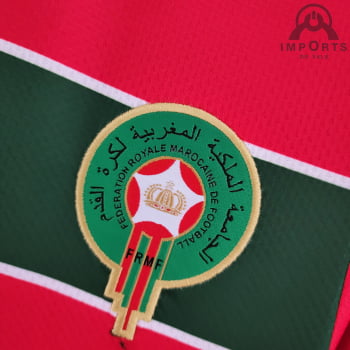 Camisa da Seleção Marroquina l 2022 Versão Torcedor + Personalização Grátis Camisa da Seleção Marroquina l 2022 Versão Torcedor + Personalização Grátis