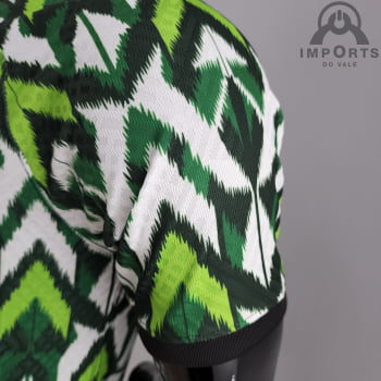Camisa da Seleção Nigeriana 2022 Versão Jogador Branca/verde + Personalização Grátis