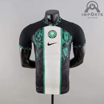 Camisa da Seleção Nigéria l 2022 Versão Jogador + Personalização Grátis