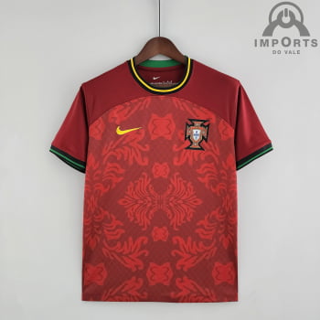 Camisa da Seleção Portuguesa 2022 Versão Torcedor Ed. Especial - Vermelha Camisa da Seleção Portuguesa 2022 Versão Torcedor Ed. Especial - Vermelha