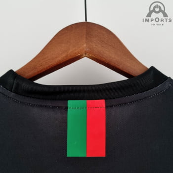 Camisa da Seleção Portuguesa 2022 Concept Preta Versão Torcedor + Personalização Grátis