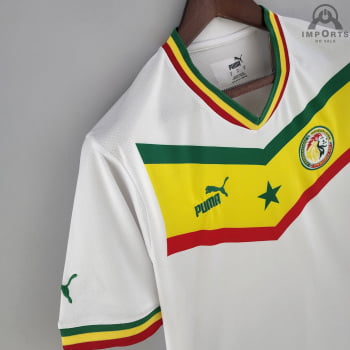 Camisa da Seleção Senegalesa l 2022 Versão Torcedor + Personalização Grátis