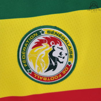 Camisa da Seleção Senegalesa l 2022 Versão Torcedor + Personalização Grátis